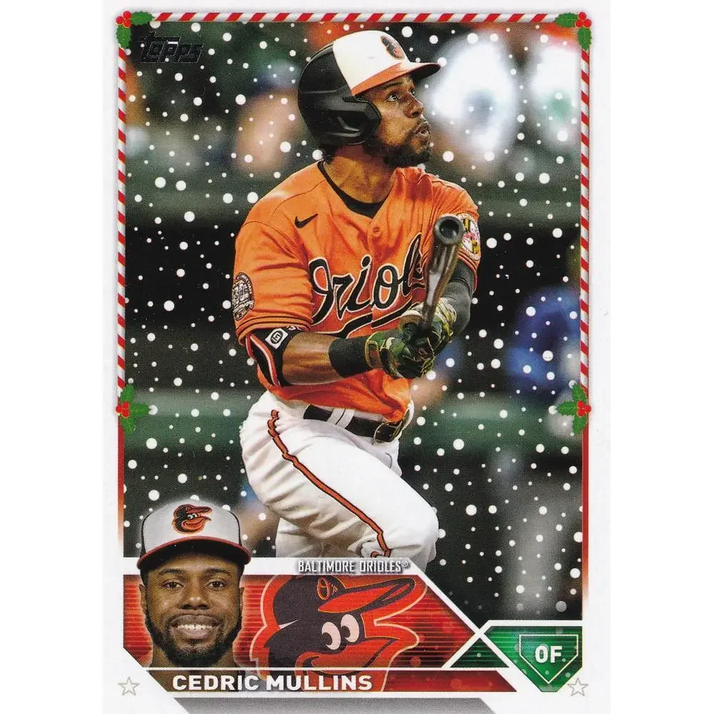 2023 Topps Holiday Cedric Mullins H96 Baltimore Orioles